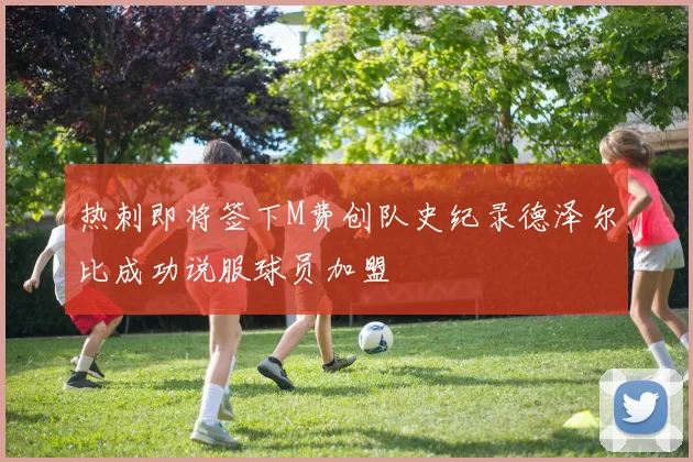 热刺即将签下M费创队史纪录德泽尔比成功说服球员加盟